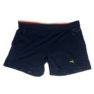 Tracksmith Lane 5 Black Women’s Shorts Tights Medium EUC